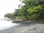 Black beach near Kalani resort