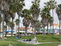 Santa Monica shops and park
